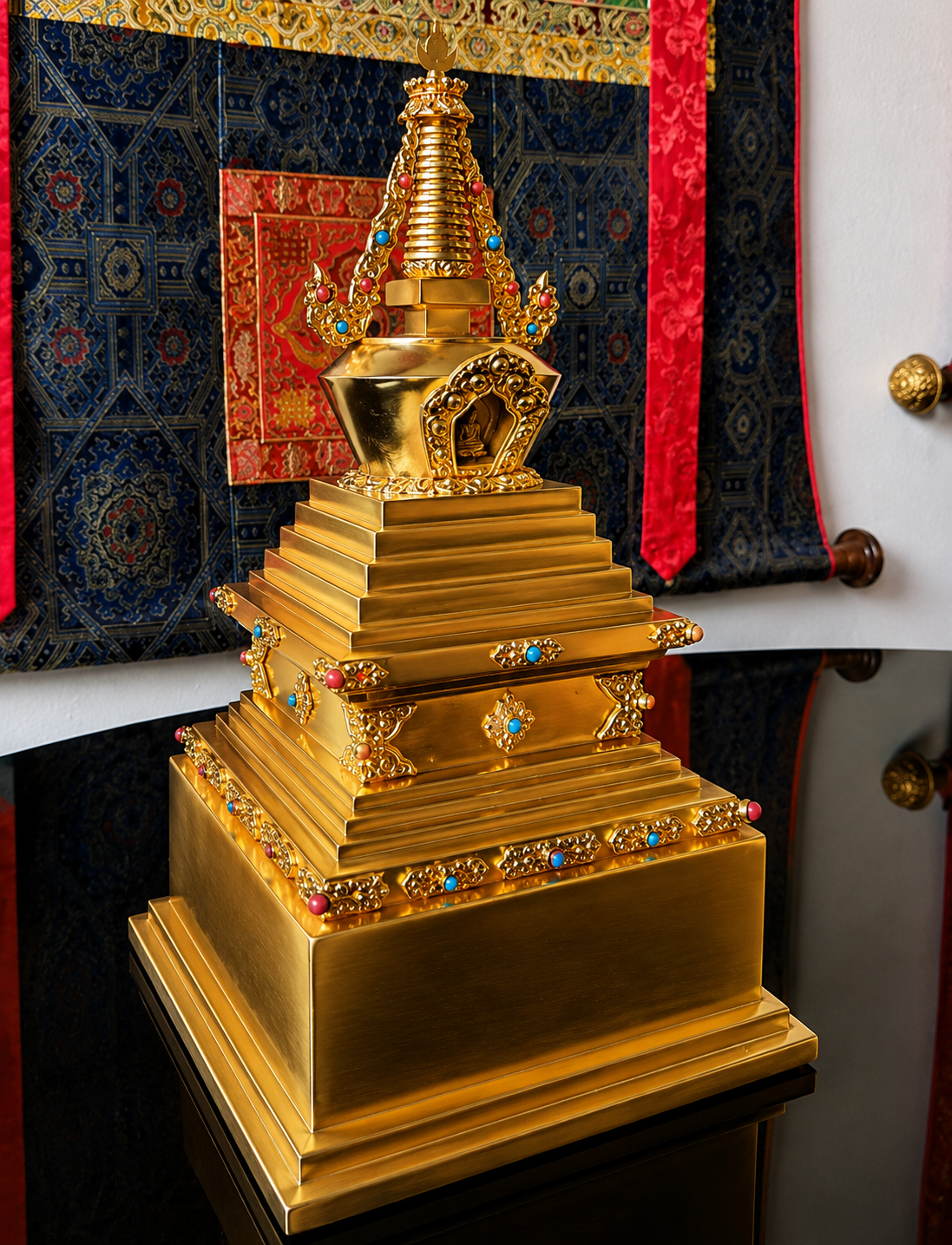 Gold Glided Stupa